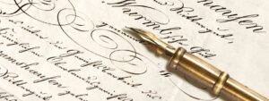 Hobbytrainingen, creatieve cursussen, schrijven. Leer sierlijke schrijven met een cursus kalligrafie. Zo schrijf je de mooiste teksten.